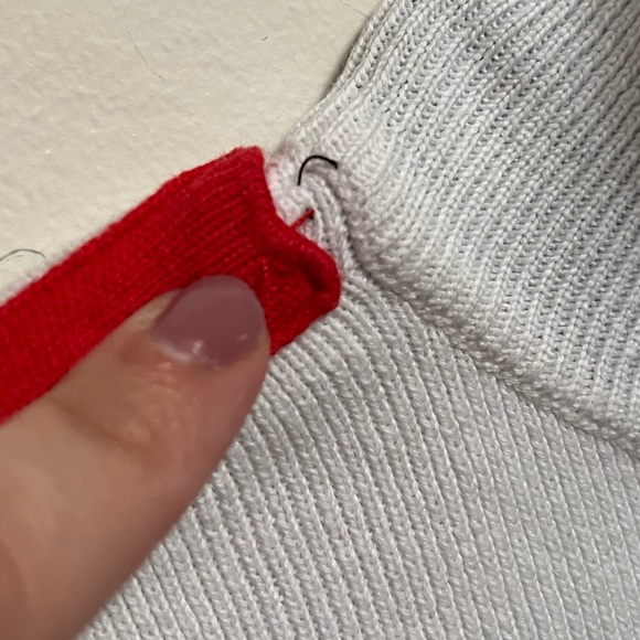 VTG Ralph Lauren Sport Turtleneck Ribbed Quarterzip size Small - Picture 6 of 7